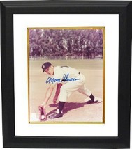 Bill &quot;Moose&quot; Skowron signed New York Yankees 8x10 Photo Custom Framed (d... - £62.12 GBP