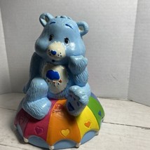 Care Bear Grumpy Bear Ceramic Coin Piggy Bank Vintage - $29.69