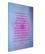 Guidance by John Abstract Art 28 x 40&quot; Quality Stretched Canvas Word Art... - £95.15 GBP