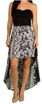 Apple Bottoms Aztec Print Dresses,Tube Top, High-Low Style, Assorted Siz... - $12.00