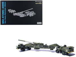 United States M65 Atomic Cannon Annie Artillery Olive Drab Traveling Mode 1/72 - £102.28 GBP