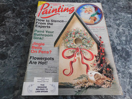 Decorative Arts Painting Magazine December 1994 Candlestick  Santa - $2.99