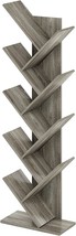 French Oak 9-Tier Floor Standing Tree Bookcase From Furinno. - £44.75 GBP