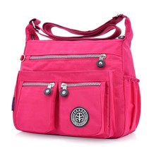 2021 New Nylon Waterproof Ladies Shoulder Bag Brand Handbag Multifunction Zipper - £34.97 GBP
