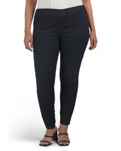 Eileen Fisher Plus Organic Cotton High Rise Soft Denim Jeggings in Utili... - £77.54 GBP