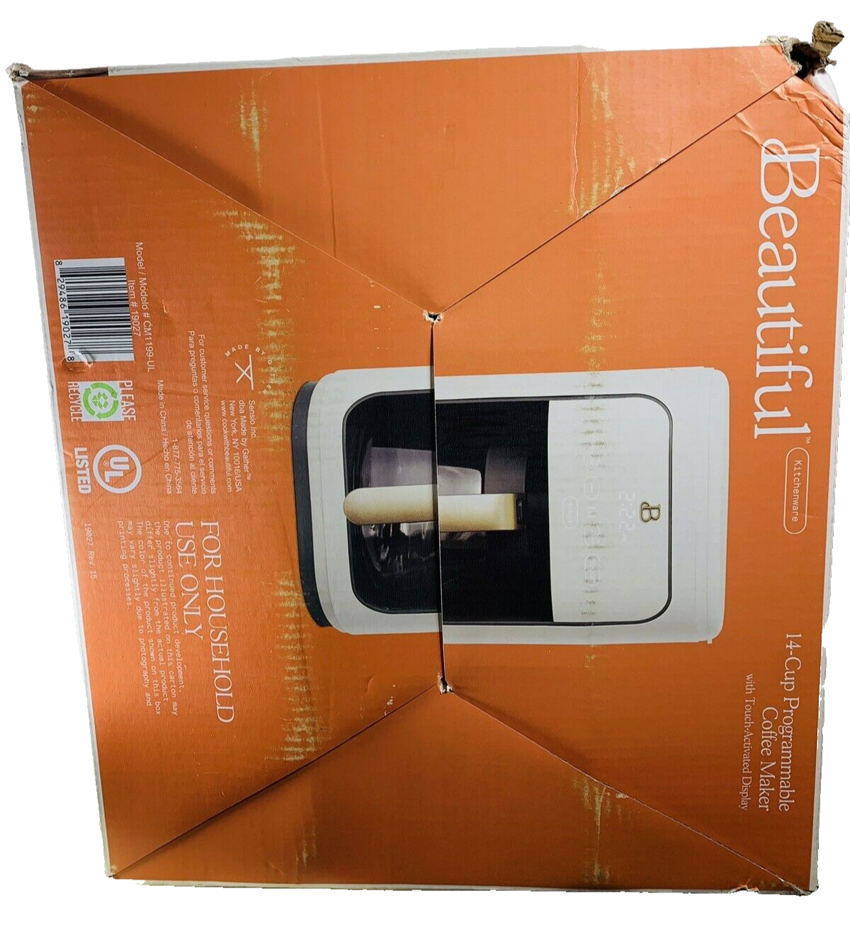 Beautiful 14 Cup Programmable Touchscreen Coffee Maker Drew Barrymore