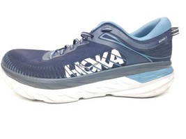 Hoka One One Bondi 7 Men’s SIZE 12 1110518 ‘Wild Dove Gray’ Running Shoes - £69.62 GBP