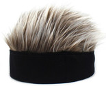 Fashion Baseball Cap Men Women Beanie Wig Hat Fun Short Hair Caps Breath... - $14.95