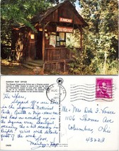 California Three Rivers Kaweah Post Office Tiniest Posted 1965 Vintage Postcard - £7.56 GBP