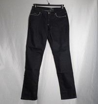 PZI Jeans Womens Size 10 Dark indigo Blue Skinny Rocker Biker Casual Wear - $19.79
