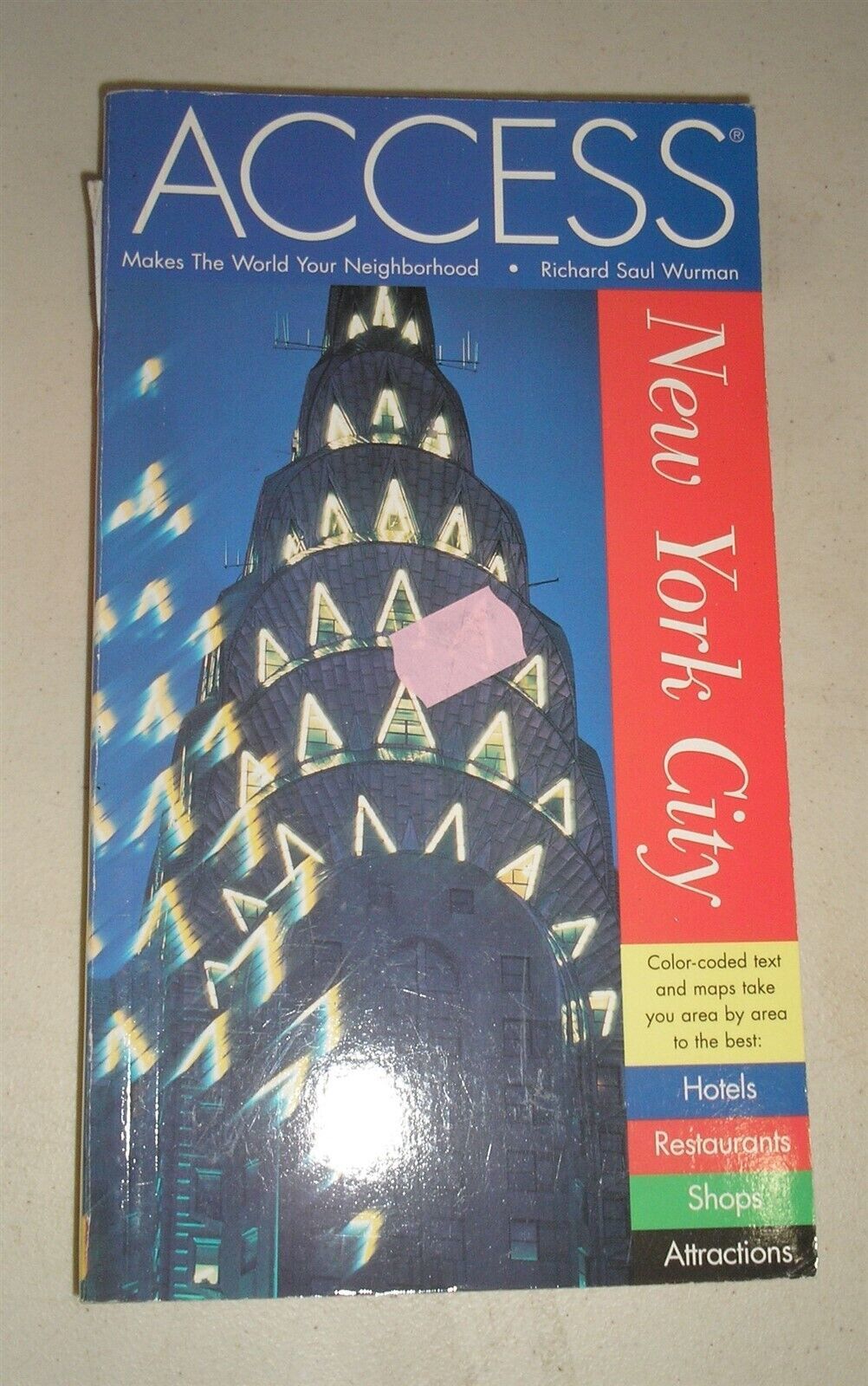 Access Guides : New York City by Access Press Staff (1998, Paperback) - $4.51