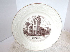 EPWORTH METHODIST CHURCH WORCESTER RELIGIOUS COLLECTOR PLATE - $9.85