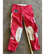 Vintage 80&#39;s Honda Motocross Racing Pants Sinisalo  32 X27 - $108.90