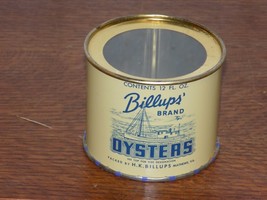 Vintage Billups’ Brand Oysters 12 Ounce Can - $34.65