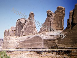 1970 Arches National Park Courthouse Towers Utah Kodachrome 35mm Slide - £4.35 GBP