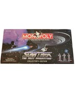 Monopoly STAR TREK 1998 The Next Generation Collector&#39;s Edition USAopoly - £28.14 GBP