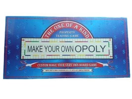 Make Your Own Opoly Board Property Trading Game - £22.14 GBP
