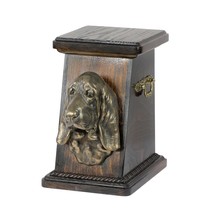 Urn for dog’s ashes with a Basset Hound statue, ART-DOG - £155.84 GBP