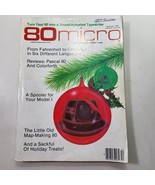 80 Micro Tandy TRS-80 Magazines Radio Shack- Vintage Tech Collectible De... - £8.44 GBP