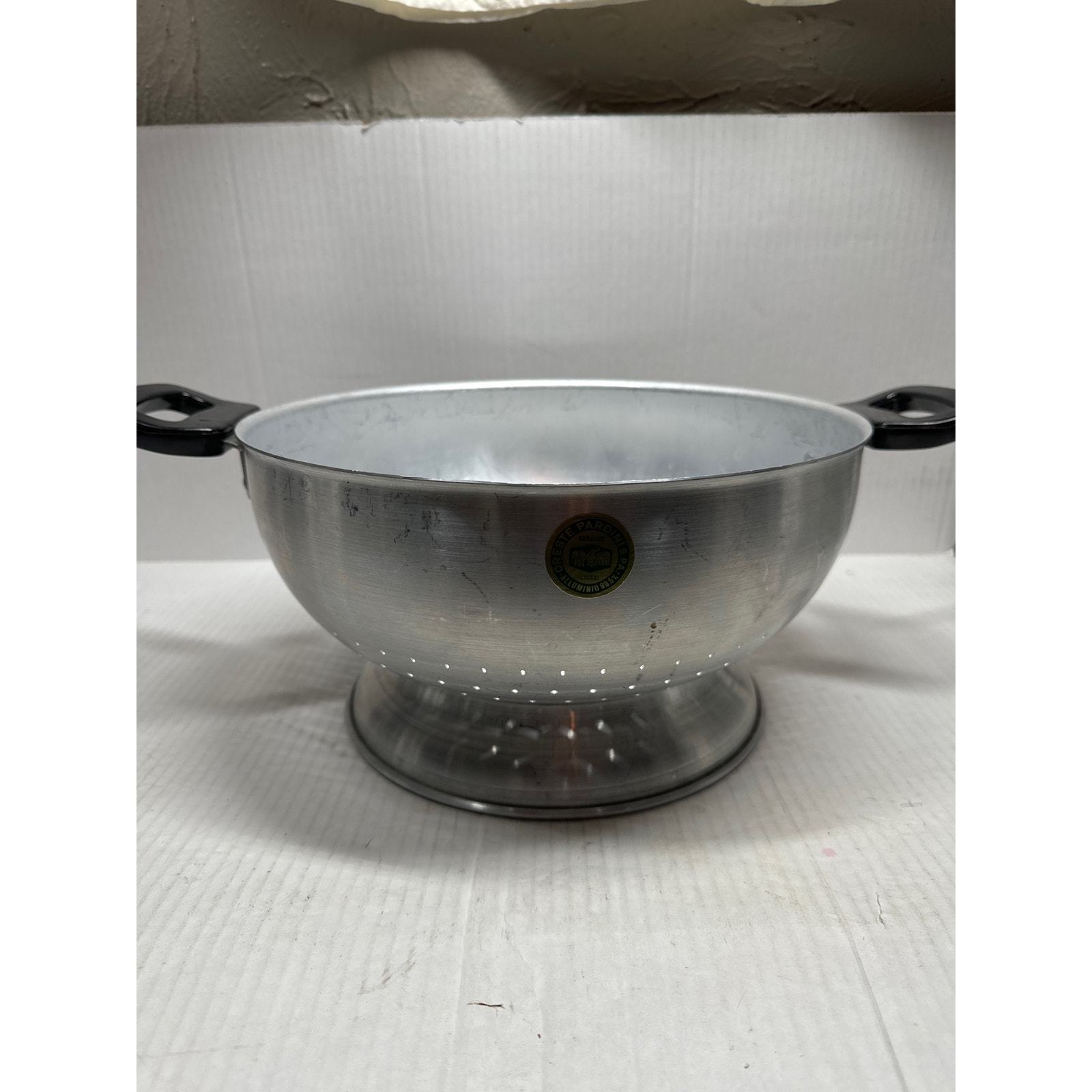 Oreste Pardini Aluminum Colander Strainer With Handle Made in Italy Item image 3