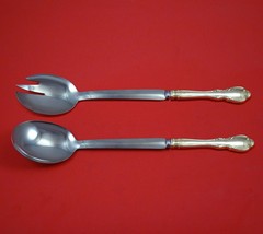 Legato by Towle Sterling Silver Salad Serving Set Modern Custom Made 10 1/2" - $132.76