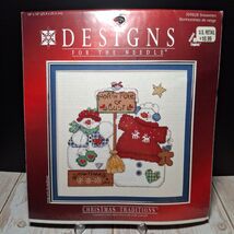 Designs For The Needle Christmas Traditions Cross Stitch Kit 309828 SNOW... - $9.95