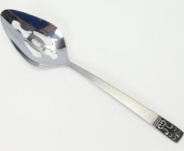 Carlyle Cameo Hong Kong Slotted Serving Spoon 8&quot;  Stainless - $4.89