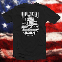 Col. Oliver North for President 2024 COTTON T-SHIRT Political Satire Vote - £13.89 GBP+