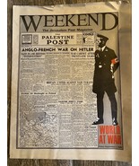 Periódico Israel Weekend The Jerusalem Post 1989 - $27.61 CAD