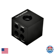 Hireko Ferrule Block Installation Tool: Shaft Tip/Butt Gauge, Black - $39.20