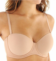 42DDD Q T Intimates Seamless Underwire Molded Cup 5 Way Convertible Bra 1103 - £15.62 GBP