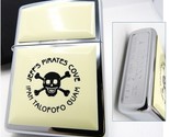 Jeef&#39;s Pirates Cove Ipan Talofofo Guam Ultralite Scrimshaw Zippo 1996 MI... - £117.72 GBP