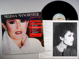 Melissa Manchester - Greatest Hits (1983) Vinyl LP • PROMO • Don&#39;t Cry Out Loud - £9.52 GBP