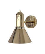 Mid Century Articulated Gold Wall Sconce 1970&#39;s Elegant fixture Wall Mou... - €238,12 EUR