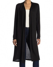 Nwd H Halston Womens Solid Knit Cardigan Black Size M - £15.60 GBP