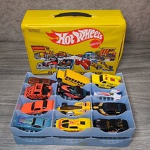 VINTAGE 1983 HOT WHEELS 24 Vinyl Car Collector’s Case Mattel 8227 with 1... - £25.80 GBP