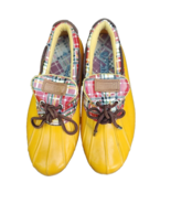 Sperry Ladies Top Sider Duck Clog Slide Mule Slip On Yellow Rubber Tan L... - $42.53 CAD