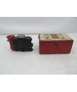 Vintage Marx Budget Bank + TNT Windup Bell Ringing Locomotive Engine No ... - $471.03 MXN