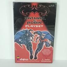 1997 ToyBiz Batman and Robin Colorforms Playset with Poison Ivy and Mr. Freeze  - £17.12 GBP