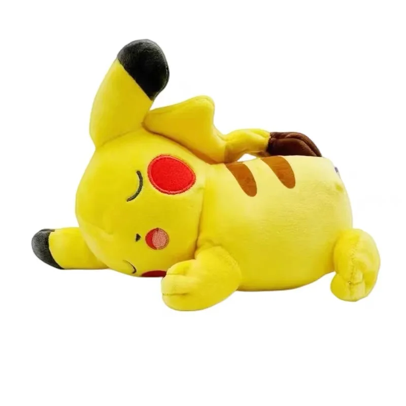 kawaii Sleeping Pikachu Plush Pokemon Fingers Toys Pikachu Stuffed Doll Lovely - £15.29 GBP