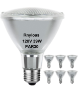 6 Pack PAR30 Short Neck 39W,39 Watt High Output PAR30 Halogen Flood Ligh... - $24.99