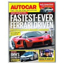 Autocar Magazine 30 April 2014 mbox2752 Fastest-Ever Ferrari Driven - BMW&#39;s Elec - £3.87 GBP