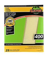 Ali Industries 4419 CeraMax 9&quot; x 11&quot; Ceramic Sanding Sheets, 400 Grit, Y... - $738.15 MXN