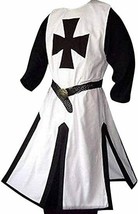 Mens Medieval Crusader Knights Templar Tunic Costumes Renaissance Halloween  - £41.01 GBP