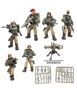 WW2 Army Military Soldiers SWAT Special Force Figures Model Toys #Clear - $19.99