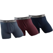 Mens Columbia High-Performance Stretch Boxer Brief Set of 3 - XL - NEW IN BOX - £18.19 GBP