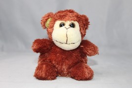 Russ Berrie Luvvies Rob The Monkey Pellet Plush 5" Soft Small - $6.76