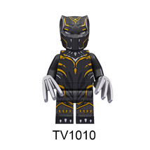 Super Hero Bricks Black Panther TV1010 Building Block Block Minifigure  - £2.32 GBP