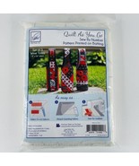 June Tailor Quilt As You Go Wine Tote, Set of 3, Sew By Number Batting T... - $15.50