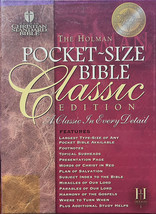 Holman CSB Pocket-Size Bible Classic Edition - British Tan - £75.17 GBP